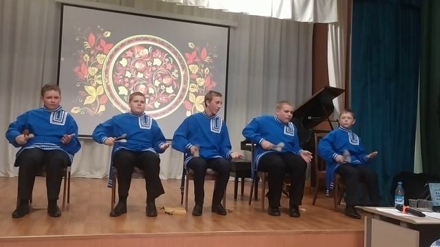 "Яблочко" Ансамбль"Русская ложка"(старший состав). Смоленская ДШИ. смотреть онлайн