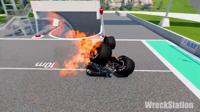 Monster Truck Crashes #28 - Beamng drive смотреть онлайн