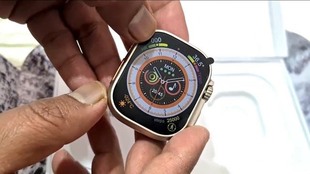 Unboxing - Watch Ultra 49mm Series 8 Always On Display Apple Logo True First Copy Clone India смотреть онлайн