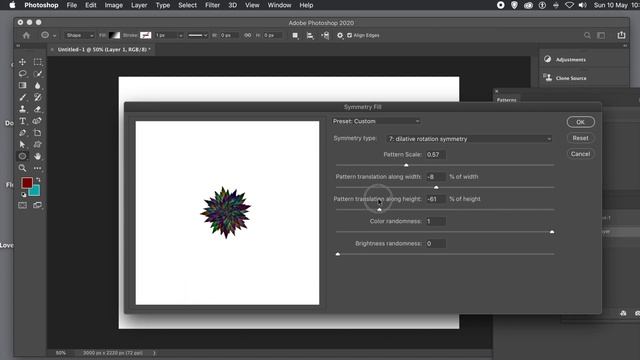 Diamond gradient Photoshop pattern (2) смотреть онлайн