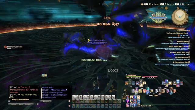 Final fantasy XIV - Solo Run Bahamut Prime (PLD) смотреть онлайн
