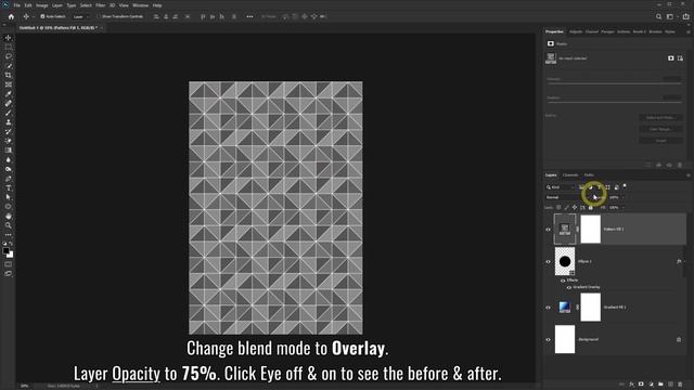 How to make a Geometric Triangle Abstract Background Wallpaper - Photoshop Tutorial смотреть онлайн