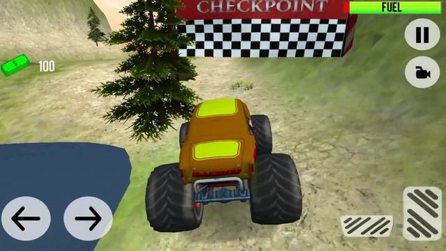 Offroad Monster Hill Truck #1 Cars Game Driving Impossible Ramp Stunts Android Gameplay смотреть онлайн