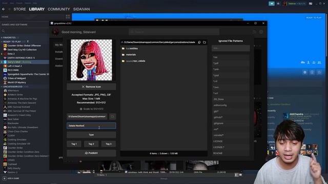 CARA UPLOAD NEXTBOT KE STEAM WORKSHOP | Garrys Mod смотреть онлайн