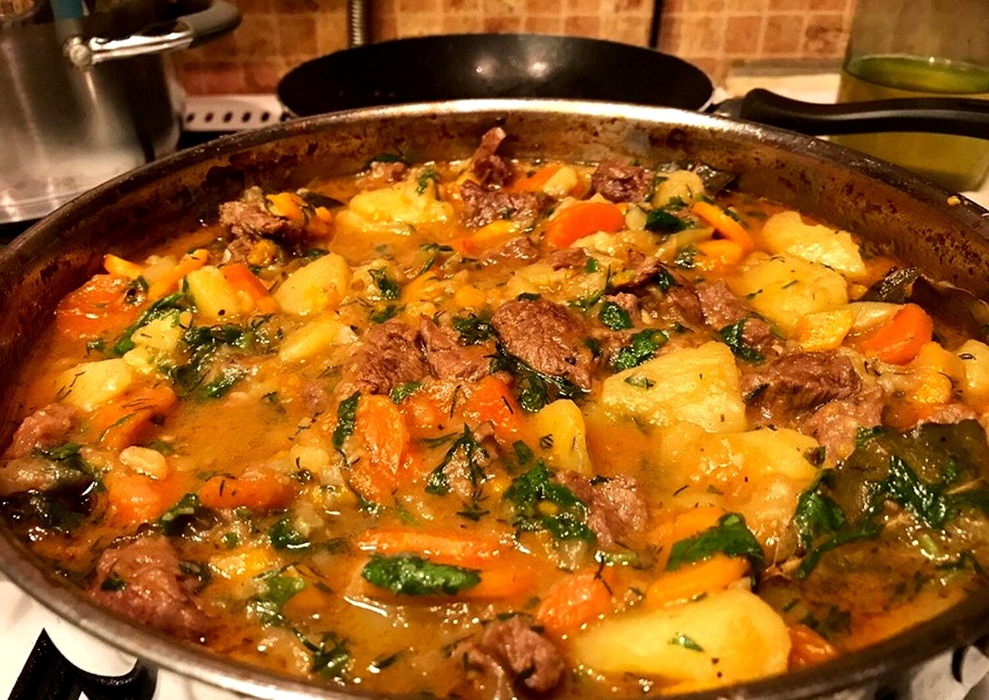 СОУС С КАРТОФЕЛЕМ И МЯСОМ Кулинарный рецепт смотреть онлайн