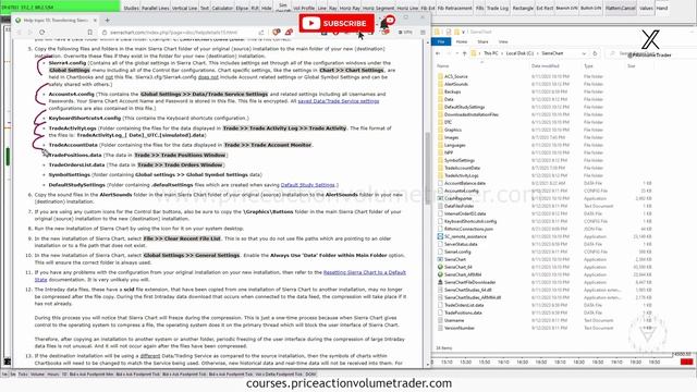 Sierra Chart Guides - Transferring Presets and Settings To Another Computer смотреть онлайн