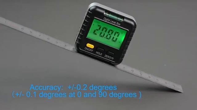 eSynic Professional Backlight Digital Level Angle Gauge смотреть онлайн