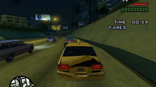 How To Find The Taxi || GTA San Andreas Free Game смотреть онлайн