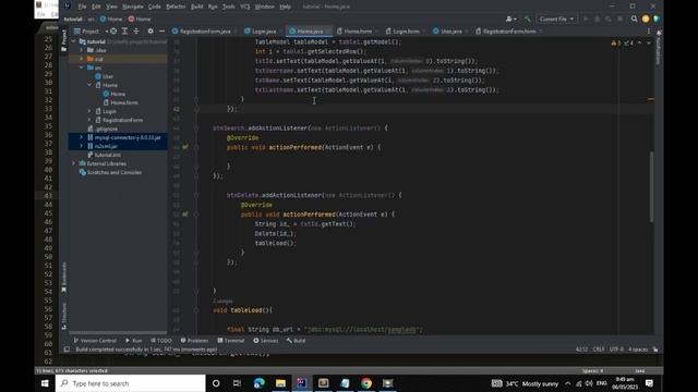 Intellij IDEA Jtable Data to Textfield xampp part 6 смотреть онлайн