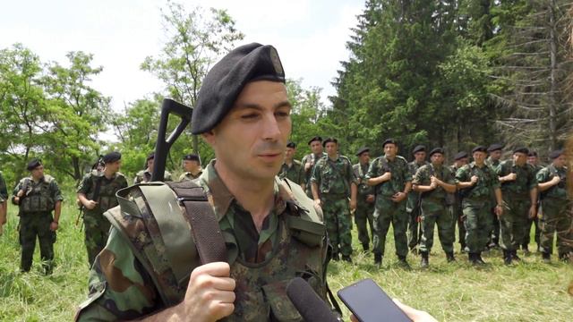 Izjava Aleksandara Milinkovića vojnika na obuci rezervnog sastava na "Pasuljanskim livadama" смотреть онлайн