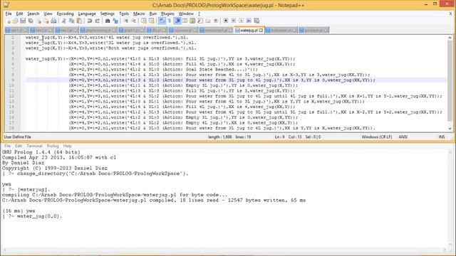 Artificial Intelligence - Water Jug Problem смотреть онлайн