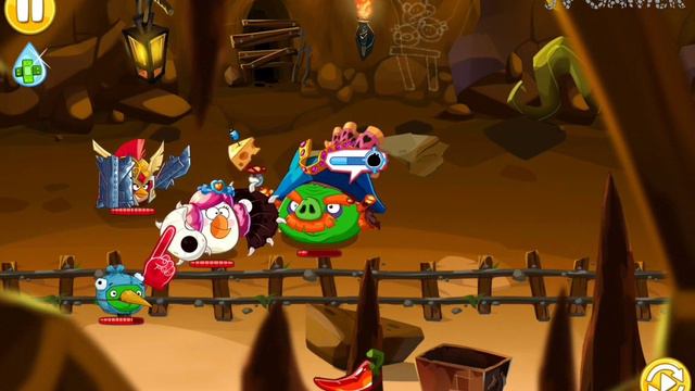 Angry Birds Epic Chronicle Cave 16 - 10 | Bossfight | 3 Star Walktrough ~Alt. Account смотреть онлайн