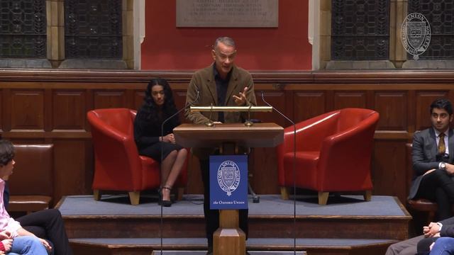 Oscar winning actor & writer Tom Hanks gives the Oxford Union an acting lesson смотреть онлайн
