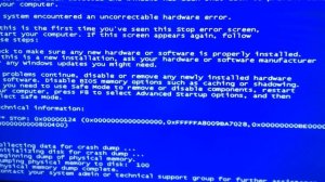 Как исправить ошибку 0x00000124 синего экрана смерти