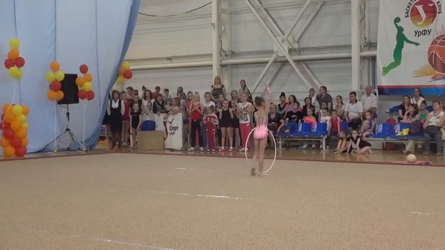 Ведехина Дарья, Обнинск, 2006, обруч, Кубок Назмутдиновых, 30 05 2015 смотреть онлайн