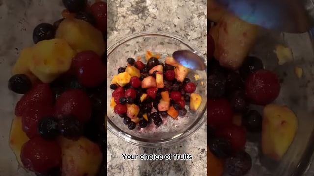 Fruit Salad With Whipped Cream. смотреть онлайн