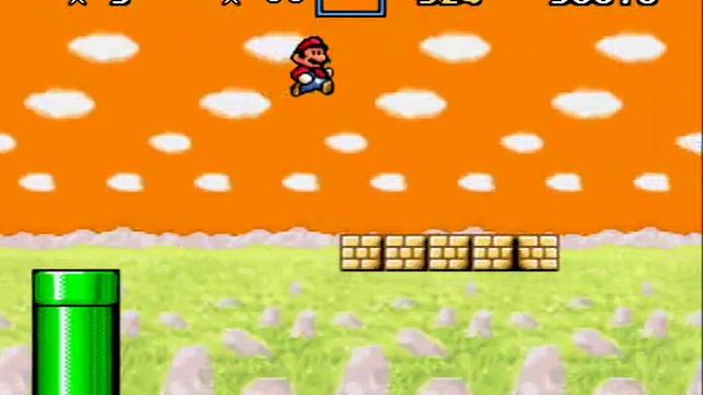 Super Mario World Returns EX - 2 - woah graphics everywhere!! смотреть онлайн