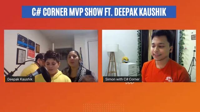 Discussion with a Canadian C# Corner MVP ft. Deepak Kaushik смотреть онлайн