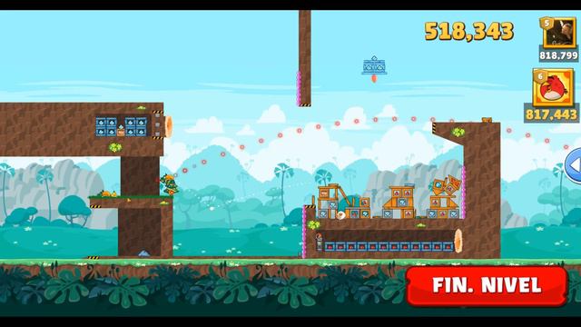 Angry Birds Friends Level 1 Tournament 1197 Highscore POWER-UP walkthrough смотреть онлайн
