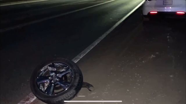 Chevy Malibu drifts into model Y’s lane смотреть онлайн