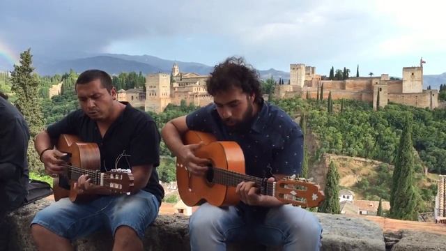 Spanish Guitar group in Granada, Spain смотреть онлайн