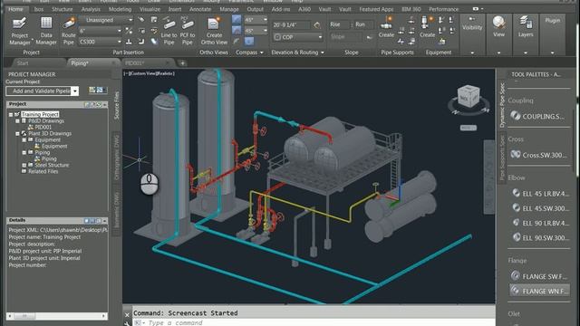 Plant 3D Validating the P&ID and Plant 3D Designs смотреть онлайн