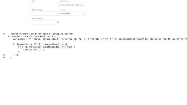 Magento: How to bind an event handler to 'street[0]' input on the checkout page? смотреть онлайн