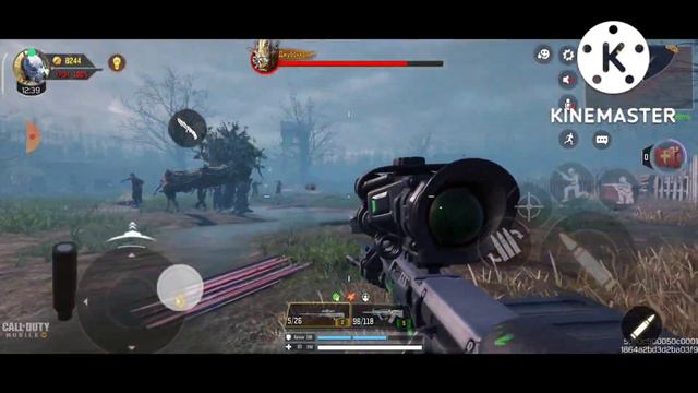 Соло против босса в режим:зомби хард в CoD mobile смотреть онлайн