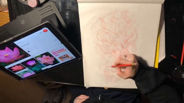 Dragon tattoo drawing timelapse смотреть онлайн