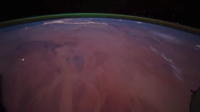 Earth and Aurora Borealis Filmed from International Space Station смотреть онлайн
