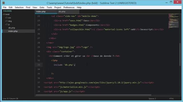 PHP - Créer et gérer sa base de données смотреть онлайн