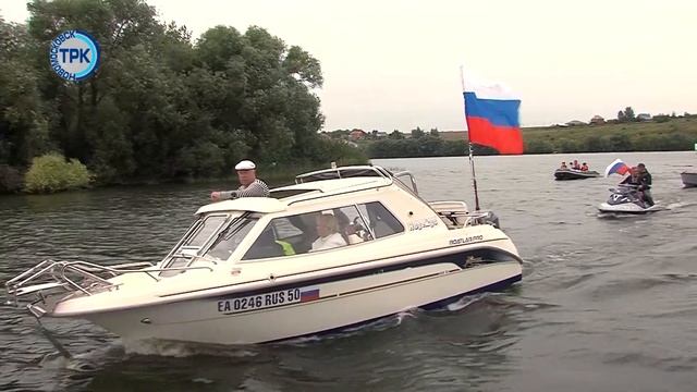День флага в селе Гремячее смотреть онлайн
