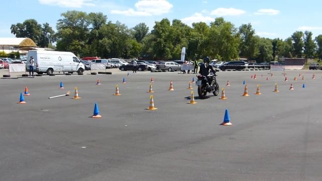 Ровінська Аліна, Geon CR6, 1-й заїзд, Клас C, Moto Gymkhana Kiev Cup 2018, 3-й етап смотреть онлайн