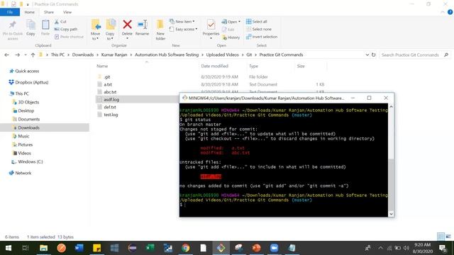 4. Different Stages in Git смотреть онлайн