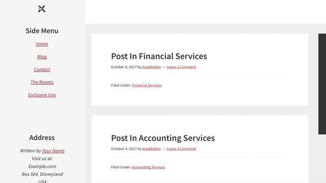 Off Canvas Push Widget For Side Menu Using jQuery .animate смотреть онлайн