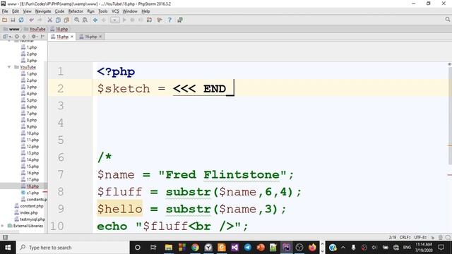 14) Learn PHP with Dagmawi-Abate;substr(), substr_count() and substr_replace() functions;Amharic смотреть онлайн