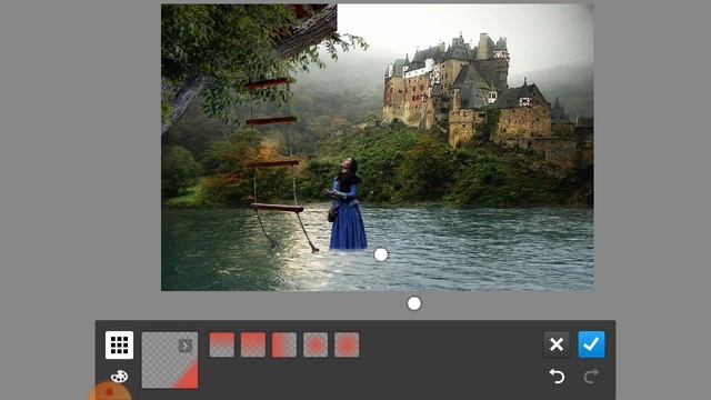 cara mudah manipulasi poto -di Photoshop touch android tutorial смотреть онлайн