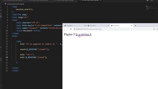 PHP - Uso del array superglobal SESSION (guardar, leer y borrar información) смотреть онлайн