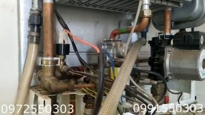 Промывка теплообменника котла FEROLI не снимая