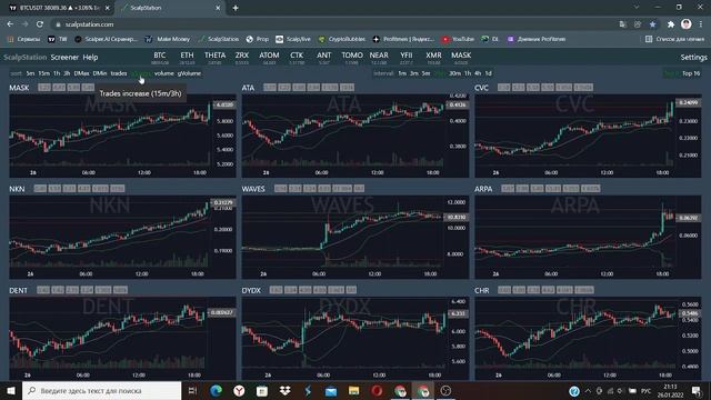 Подробный обзор скринера ScalpStation смотреть онлайн