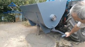 Бетоносмеситель на тракторе МТЗ