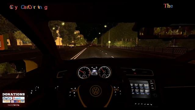 ? City Car Driving 1.5.8 - 2015 Volkswagen Golf Alltrack 1.8 |Ratio 18.9 |NIGHT DRIVE| смотреть онлайн