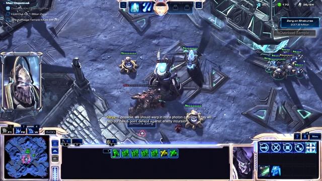 Starcraft 2 ► Legacy of the Void - Over 1 Billion Zerg - Last Stand (LOTV Campaign Walkthrough) смотреть онлайн