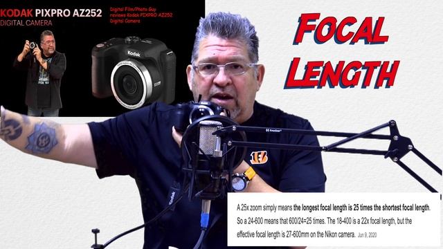 Digital Photo Guy Looks At The Kodak AZ252 PixPro Focal Length (24mm-600 Mm)