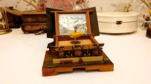 Музыкальная Шкатулка с Балериной Reuge Редкая Коллекционная Вещь