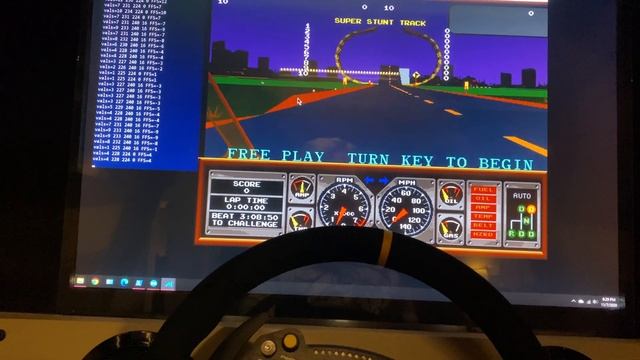 FFB Arcade Plugin, Hard Drivin' progress смотреть онлайн