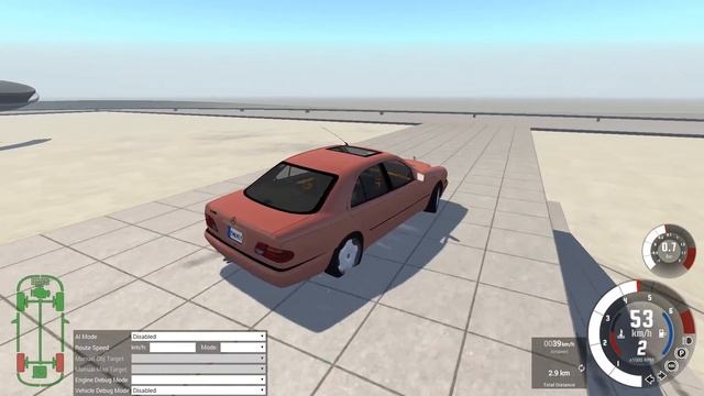 BeamNG Drive I MERCEDES W210 E420 #865 [Alpha] смотреть онлайн
