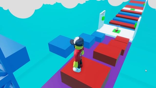 ROBLOX OBBY, ALE VYUŽÍVÁM KAMARÁDA - Teamwork Obby [2 Player Obby] смотреть онлайн