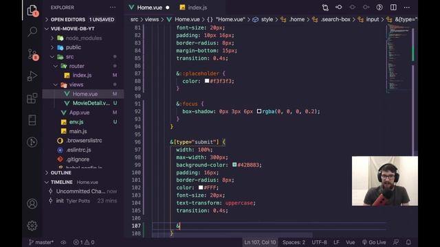 Build a Movie App With Vue JS - A Vue 3 Beginners tutorial смотреть онлайн