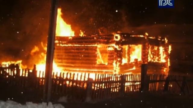 Мужчина в приступе белой горячки поджог собственный дом